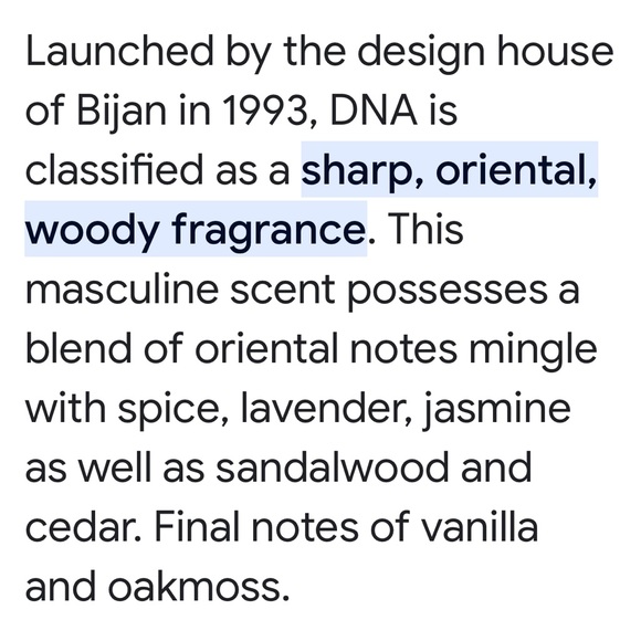 DNA EDT (classic) by Bijan mini bottle sample - Picture 5 of 6